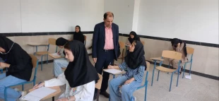 بازدید دکتر منصوری نسب، مشاور رئیس و مدیرکل مرکز نظارت، ارزیابی و تضمین کیفیت و هیئت همراه از آموزشکده  5