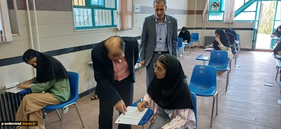 بازدید دکتر منصوری نسب، مشاور رئیس و مدیرکل مرکز نظارت، ارزیابی و تضمین کیفیت و هیئت همراه از آموزشکده  8