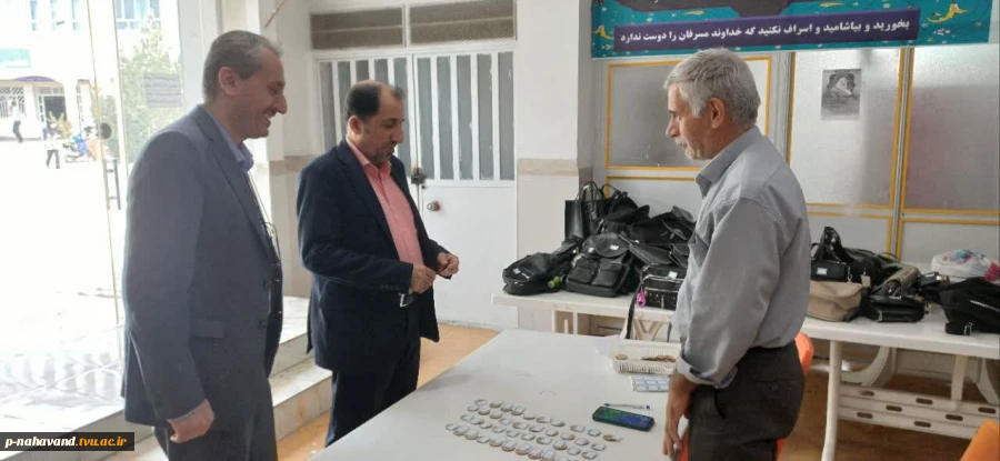 بازدید دکتر منصوری نسب، مشاور رئیس و مدیرکل مرکز نظارت، ارزیابی و تضمین کیفیت و هیئت همراه از آموزشکده  9