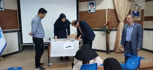 بازدید دکتر منصوری نسب، مشاور رئیس و مدیرکل مرکز نظارت، ارزیابی و تضمین کیفیت و هیئت همراه از آموزشکده  11