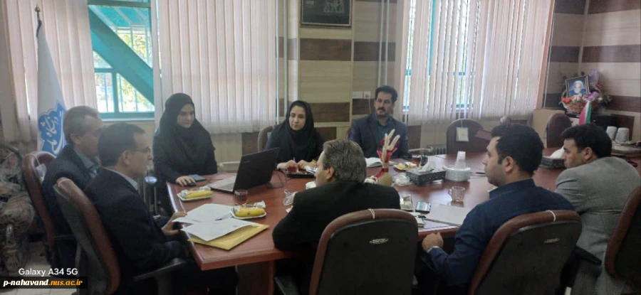 برگزاری اولین جلسه مرکز رشد واحدهای فناور شهرستان نهاوند شنبه  پنجم مهر ماه ۱۴۰۴ درآموزشکده 5