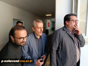 بازدید میدانی معاون فرهنگی دانشجویی دانشگاه ملی مهارت استان همدان از سراهای دانشجویی و سلف آموزشکده نهاوند 5