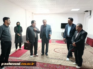 بازدید میدانی معاون فرهنگی دانشجویی دانشگاه ملی مهارت استان همدان از سراهای دانشجویی و سلف آموزشکده نهاوند 11