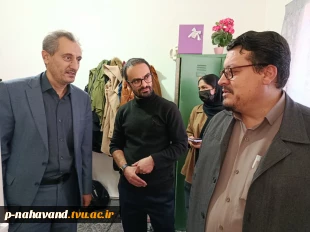 بازدید میدانی معاون فرهنگی دانشجویی دانشگاه ملی مهارت استان همدان از سراهای دانشجویی و سلف آموزشکده نهاوند 13