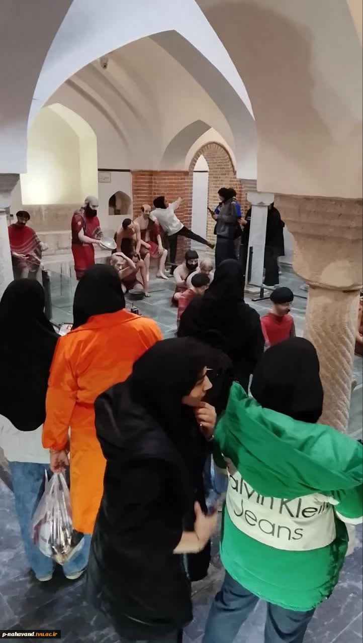 شرکت دانشجویان دختر در اولین اردوی «سفر تا سمن» شهرستان نهاوند 6