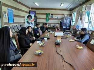نشست فرهنگی دانشگاه‌های نهاوند در راستای هماهنگی با ستاد دهه فجرفرمانداری شهرستان 3