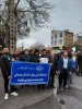 حضور دانشگاهیان دانشگاه ملی مهارت واحد استانی همدان در راهپیمایی روز جهانی قدس 5