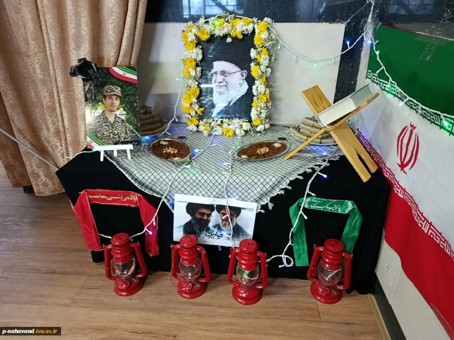 مراسم چهلمین روز شهادت امام المسلمین، حضرت آیت‌الله شهید سیدعلی خامنه‌ای، و دانشجوی شهید امیرحسین رزاقی 7