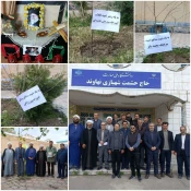 مراقبت از نهال‌های یادبود شهدا در آموزشکده نهاوند؛ نماد تداوم راه ایثار 5