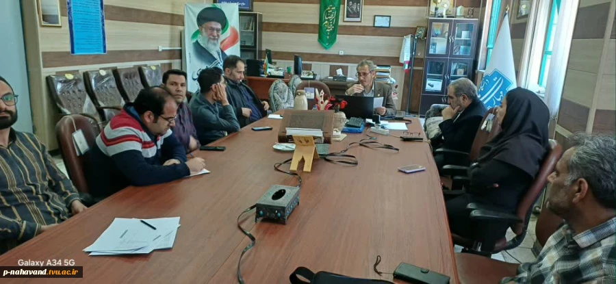 برگزاری اولین شورای آموزشی و اداری آموزشکده نهاوند در اردیبهشت ۱۴۰۵ 9