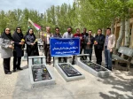 دهه‌ی سرآمدان آموزشی: تجدید میثاق کارکنان دانشگاه ملی مهارت آموزشکده نهاوند با شهدای گرانقدر 3