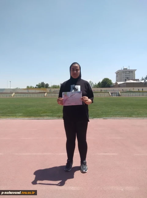 افتخارآفرینی دانشجوی دانشگاه ملی مهارت استان همدان آموزشکده نهاوند در مسابقات منطقه ای وزارت علوم